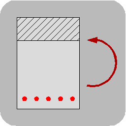 RC member bending proof icon